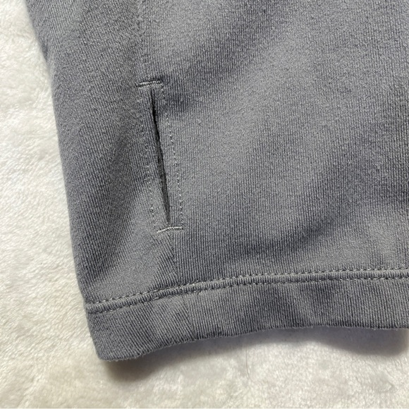 ASICS Long Sleeve Quarter Zip Pullover Mens Gray Size Medium - Picture 6 of 11